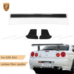 For Nissan GTR R34 style spoiler
