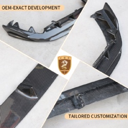 For BMW X5M Larte style front lip