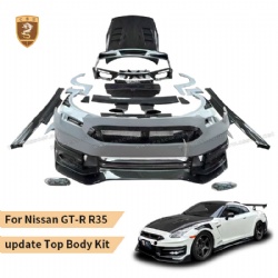 For Nissan GTR r35 update 24 TOPSECRET body kits