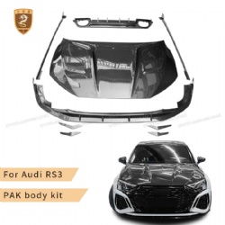 For Audi RS3 update pak body kit