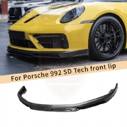 For  Porsche 992 SD update TECH front lip
