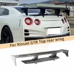For Nissan GTR topsecret style Rear spoiler