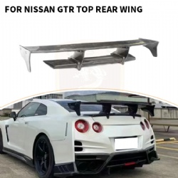 For Nissan GTR topsecret style Rear spoiler