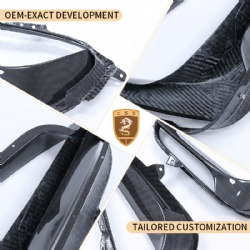 For Ferrari SF90 OEM style rear fender vents