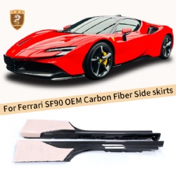 For Ferrari SF90 OEM style side skirts