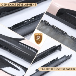 For Ferrari SF90 OEM style side skirts