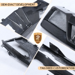 For Chevrolet Corvette C8 2023 update Adro body kit