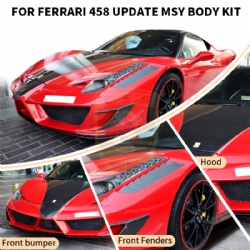 For Ferrari 458 update MSY body kit