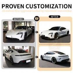 For Porsche Taycan 19-23 old to new turbo s GT style body kit