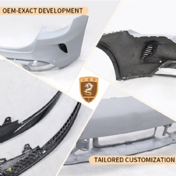 For Porsche Taycan 19-23 old to new turbo s GT style body kit