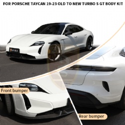 For Porsche Taycan 19-23 old to new turbo s GT style body kit
