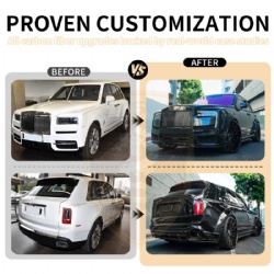 For Rolls-Royce CULLINAN update 1016 Carbon Fiber Body kit