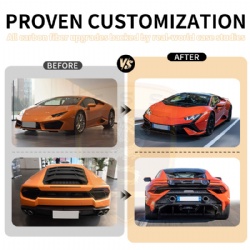 For Lamborghini Huracan update Tecnica PP body kit