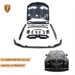 For BMW X6M 24-25 F96 update Larte body kit