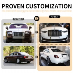 For Rolls-Royce Ghost 1-4th old to new 5th body kit