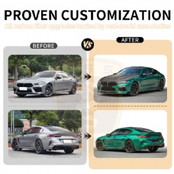For BMW M8 4-door F93 update PT body kit