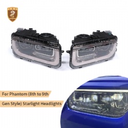 For Rolls-Royce Phantom (8th to 9th Gen Style) Starlight Headlights