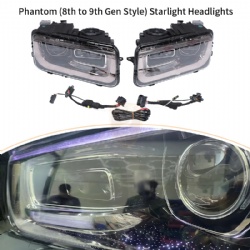 For Rolls-Royce Phantom (8th to 9th Gen Style) Starlight Headlights