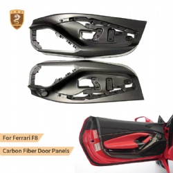 For Ferrari F8 Carbon Fiber Door Panels