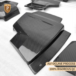 For Audi R8 22-24 dry carbon engine interior