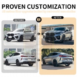 For BMW X6M update SQ body kit