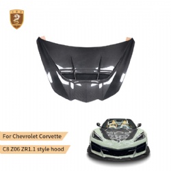COR047 For Chevrolet Corvette C8 z06 update zr1.1 hood