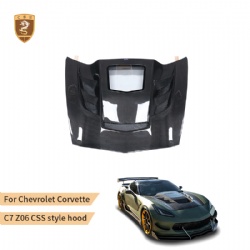 COR005 13-19 For Chevrolet Corvette C7 Z06 CSS style hood