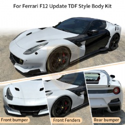 FER079 For Ferrari F12 Update TDF Style Body Kit