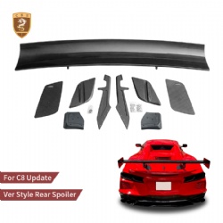 COR017-1 For Chevrolet Corvette C8 verus style Rear Spoiler