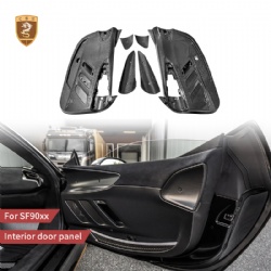 FER034 For Ferrari SF90xx Dry Carbon Fiber Interior Door Panel