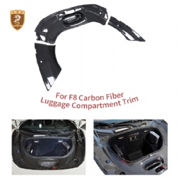 FER066 For Ferrari F8 Carbon Fiber Luggage Compartment Trim