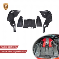 FER075 For Ferrari F12 OEM style engine interior