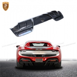 For Ferrari 296 GTB OEM style rear lip