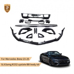 For Mercedes-Benz 23-25 SL63amg R232 update BB body kit