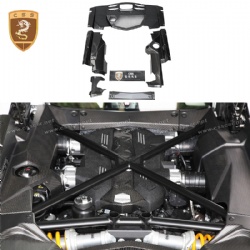 Lamborghini Aventador LP700 carbon fiber engine interior