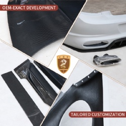 Mansory Style Half Carbon Fiber Body Kit For Bently Continental GT 2023