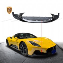For Maserati mc20 dry carbon fiber oem style front lip